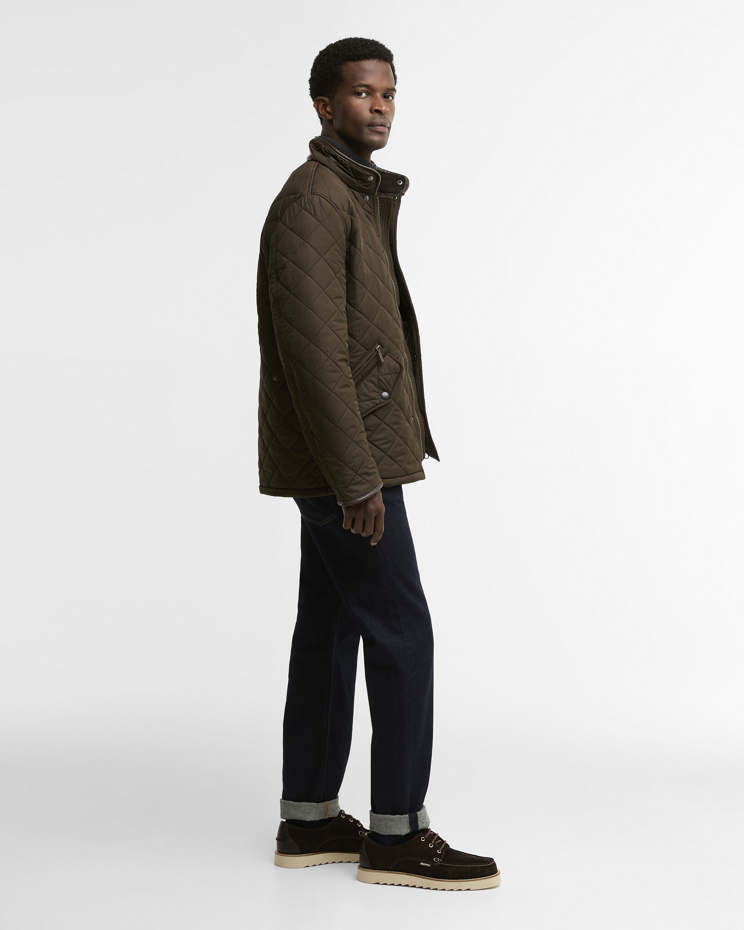 Scarpe derby Aydon Dark Brown Suede