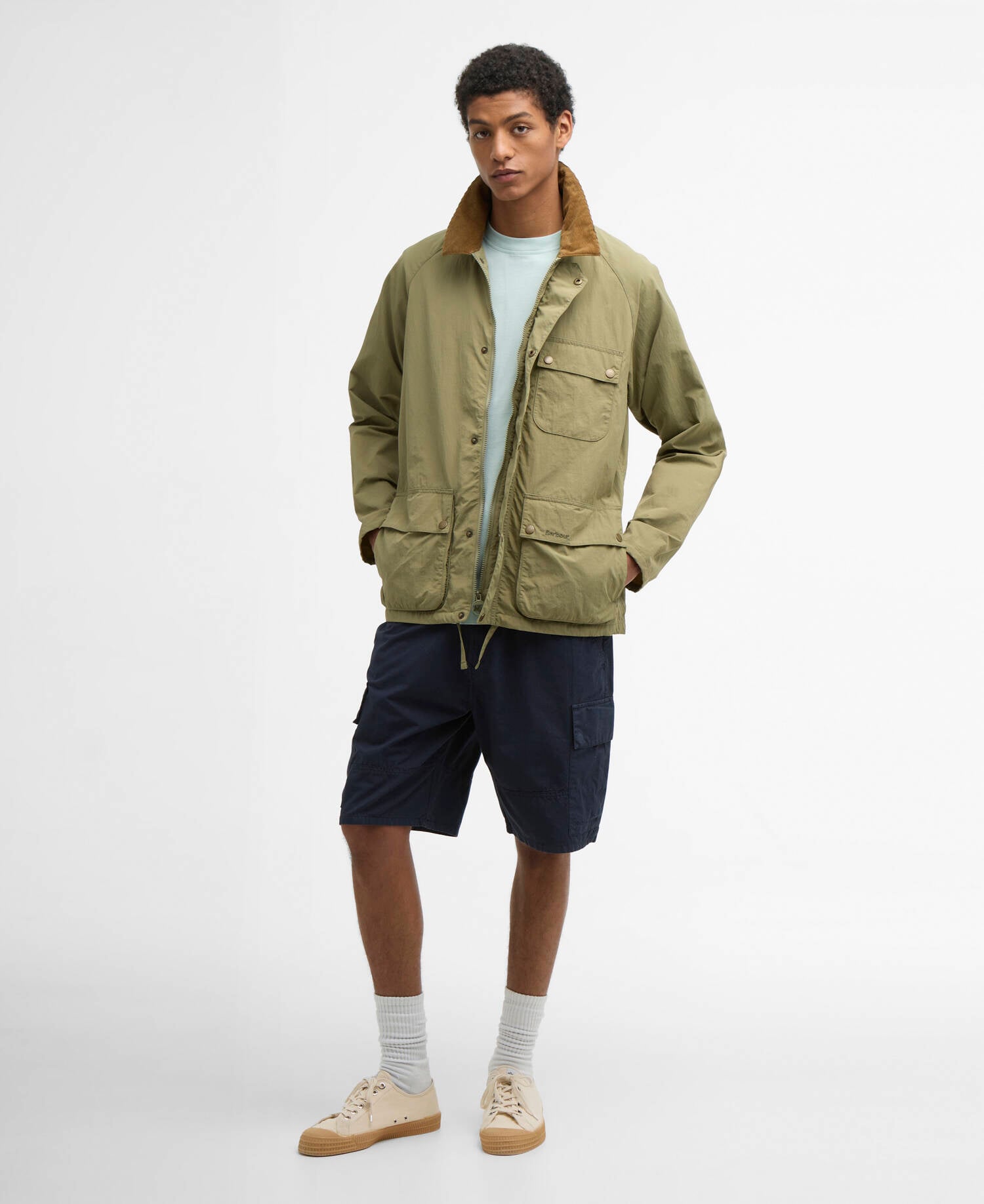 Jacke Modified Solway Showerproof Bleached Olive image number 1
