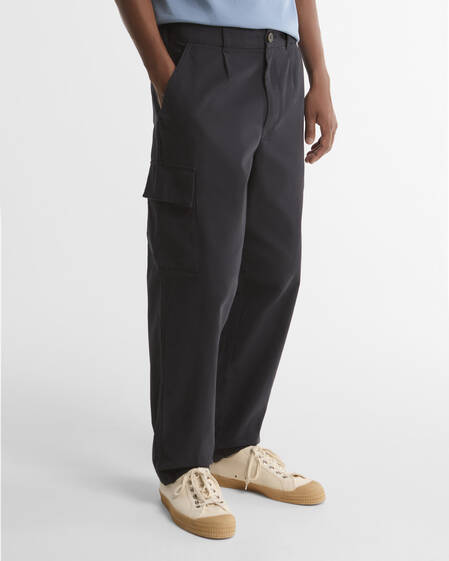 Barbour Hose Washed Cargo Relaxed Dark Navy