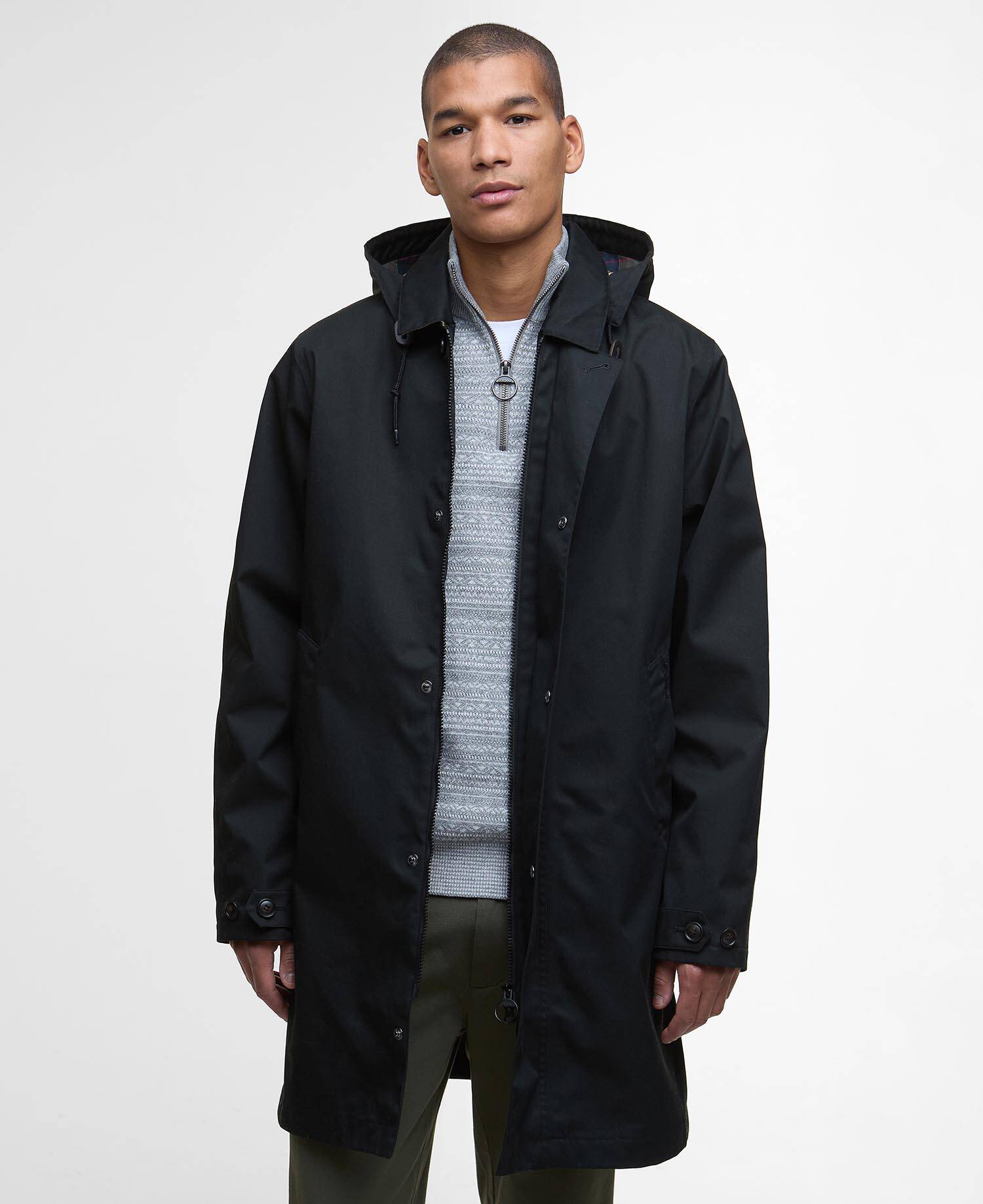 Lorig Waterproof Mac Black image number 0
