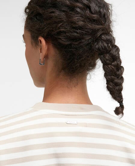 Gabby Striped Sweatshirt Mist Stripe