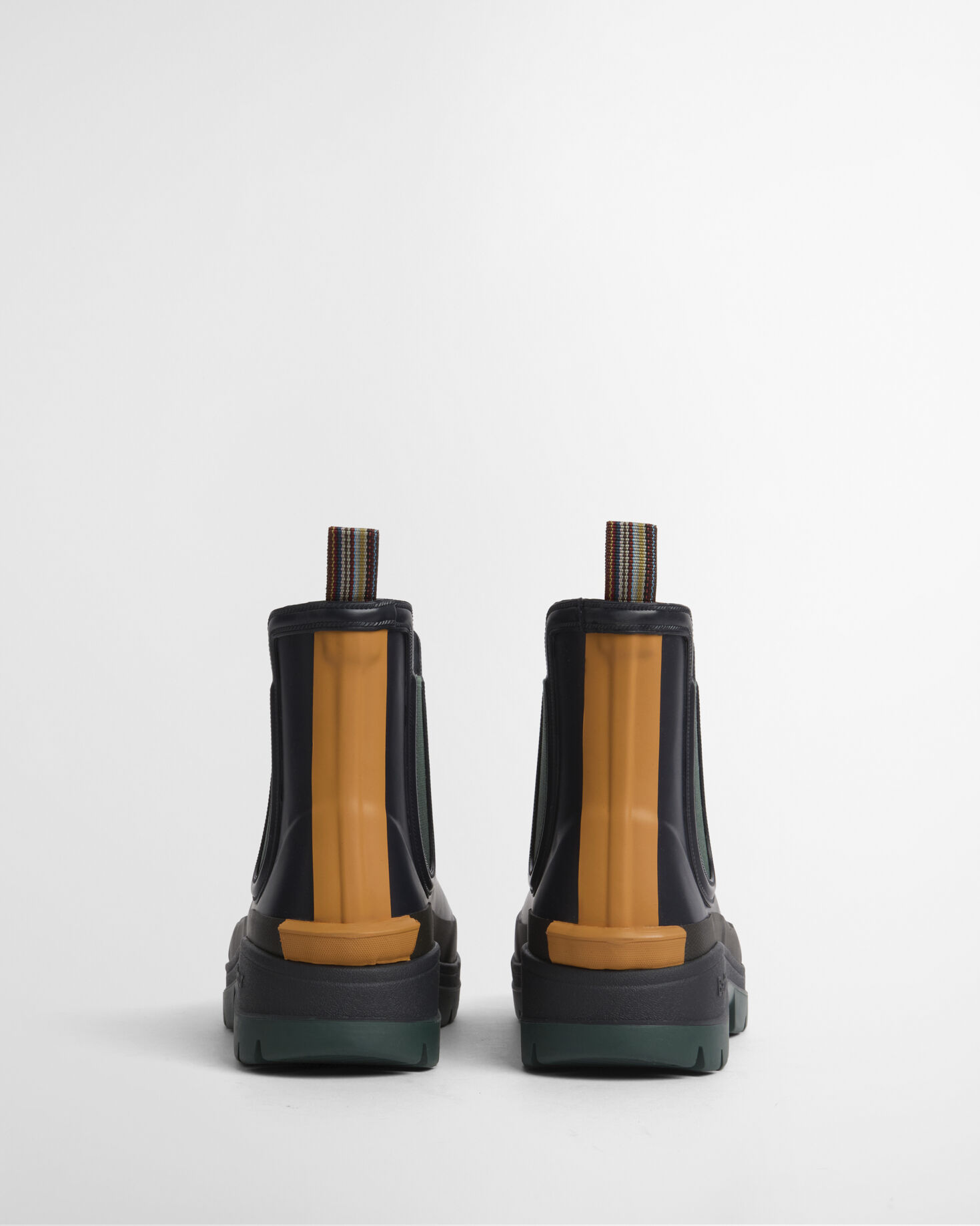 Paul Smith Loves Barbour Herren Gummistiefel Chelsea Navy
