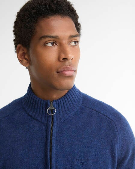 Newtown Half-Zip Jumper Inky Blue