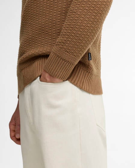 Maglione con zip corta Pluckley Sandstone