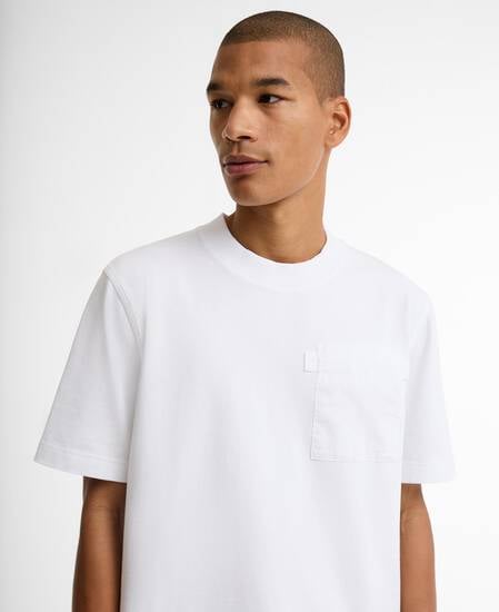 Ivergill Pocket Relaxed T-Shirt Bright White