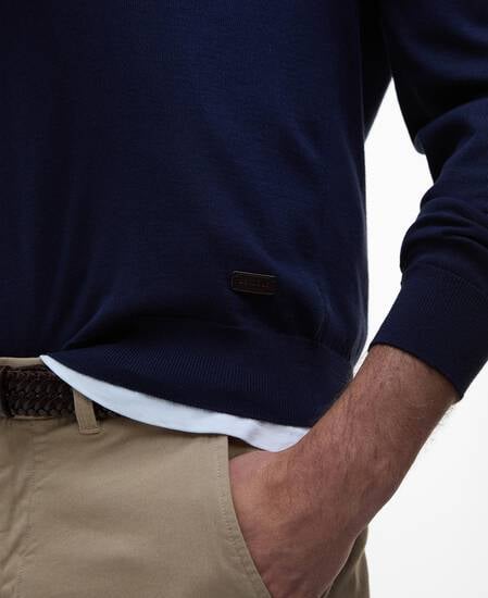 Bayfield Quarter-Zip Jumper Classic Navy
