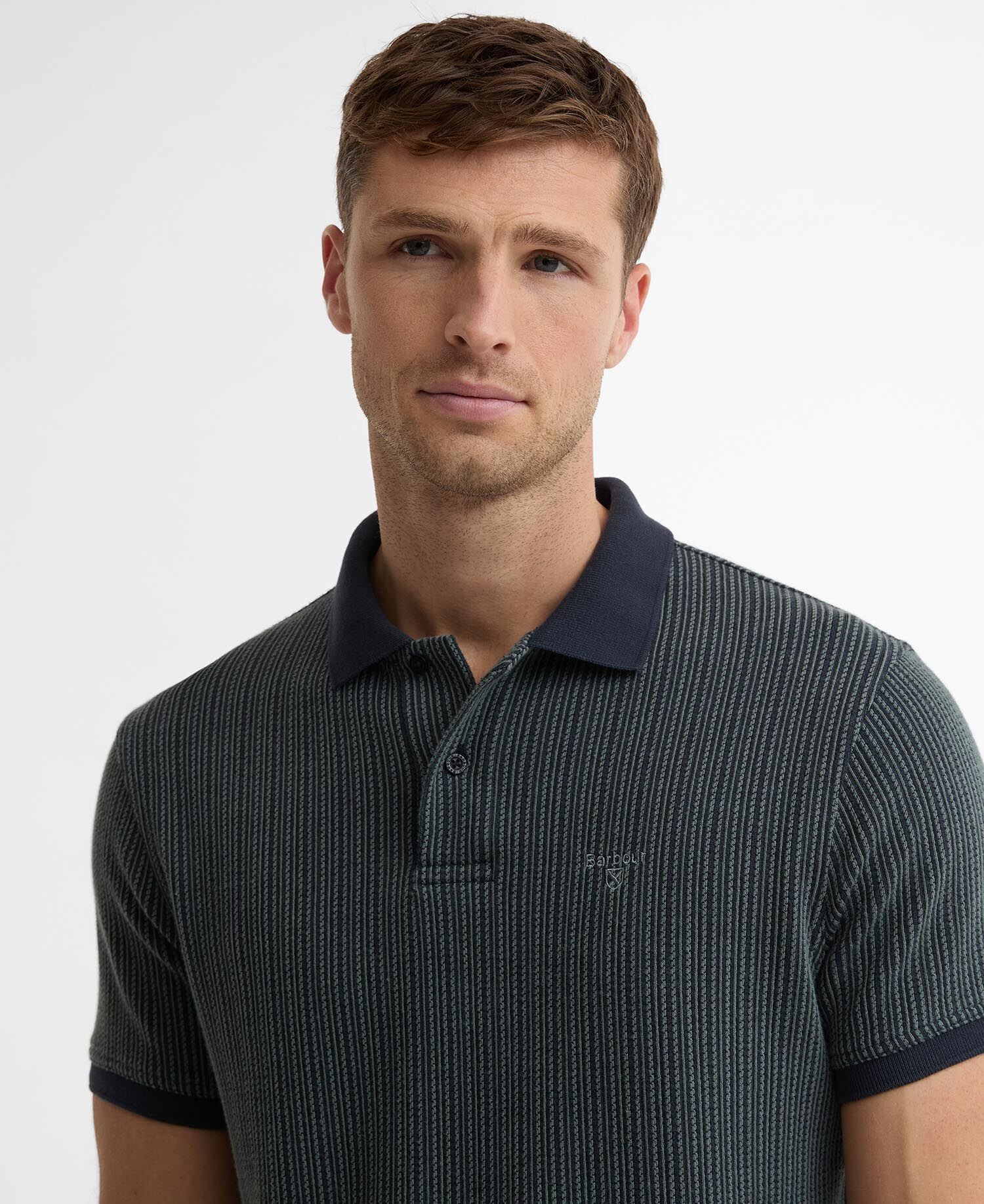 Harworth Tailored Polo Shirt Dark Navy