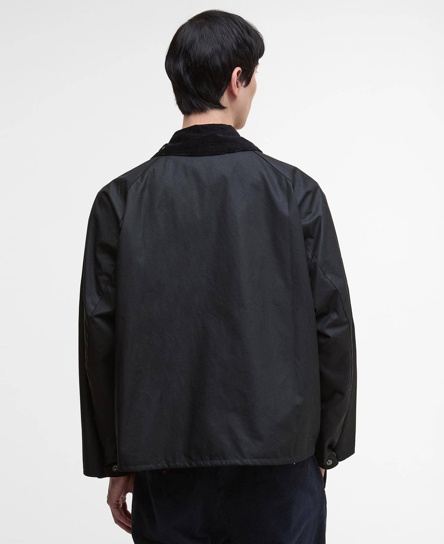 Modified Transport Waxed Jacket Black image number 2
