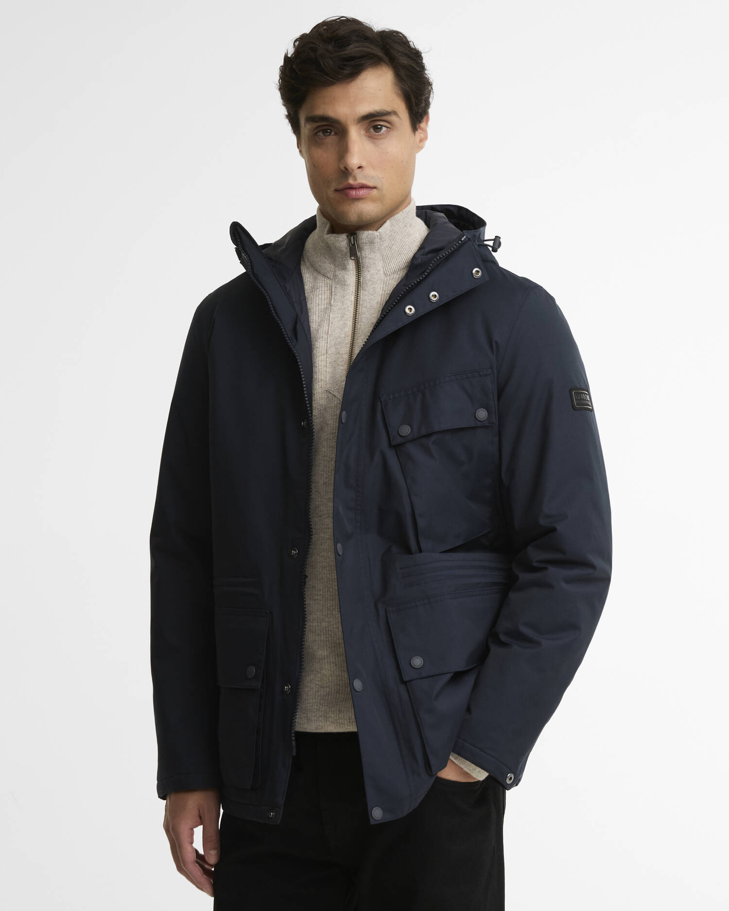 Endley Waterproof Jacket Dark Navy image number 0
