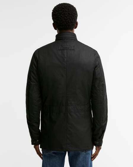 Corbridge Waxed Jacket Black-Classic