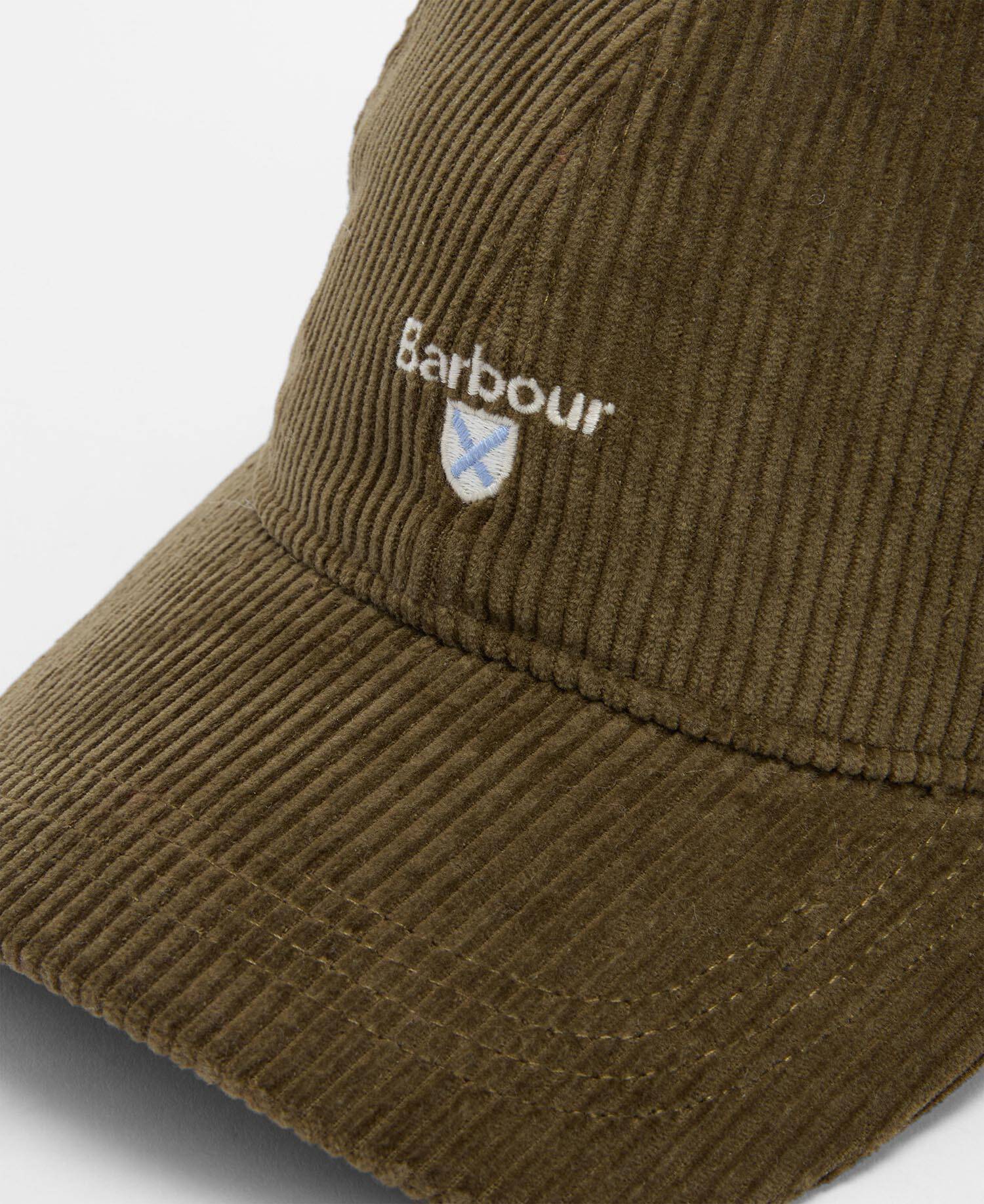 Preston Cord Cap Olive image number 6