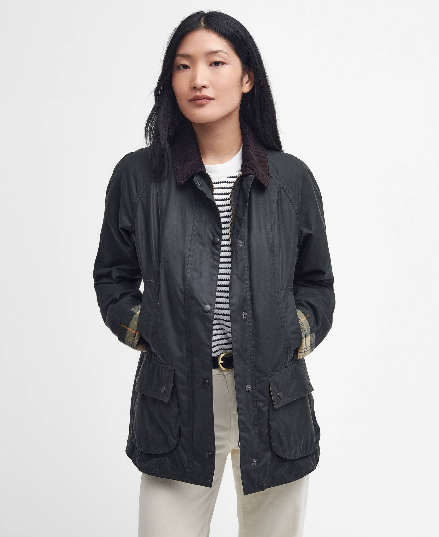 Beadnell&reg; Waxed Jacket Sage image number 0