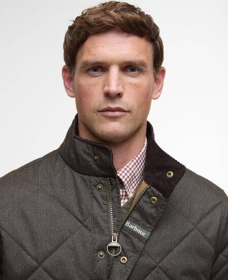 Winter Shoveler Quilted Jacket Dark Olive