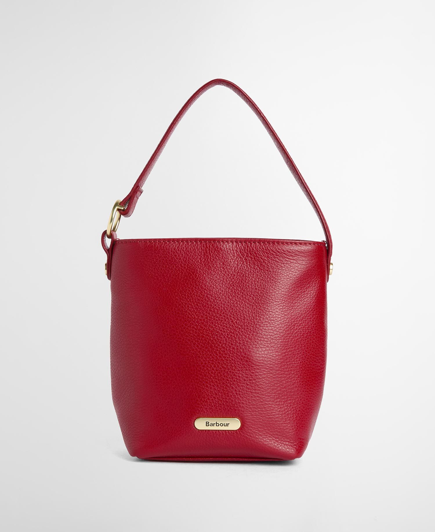 Barbour Ledertasche Cedar Mini Red