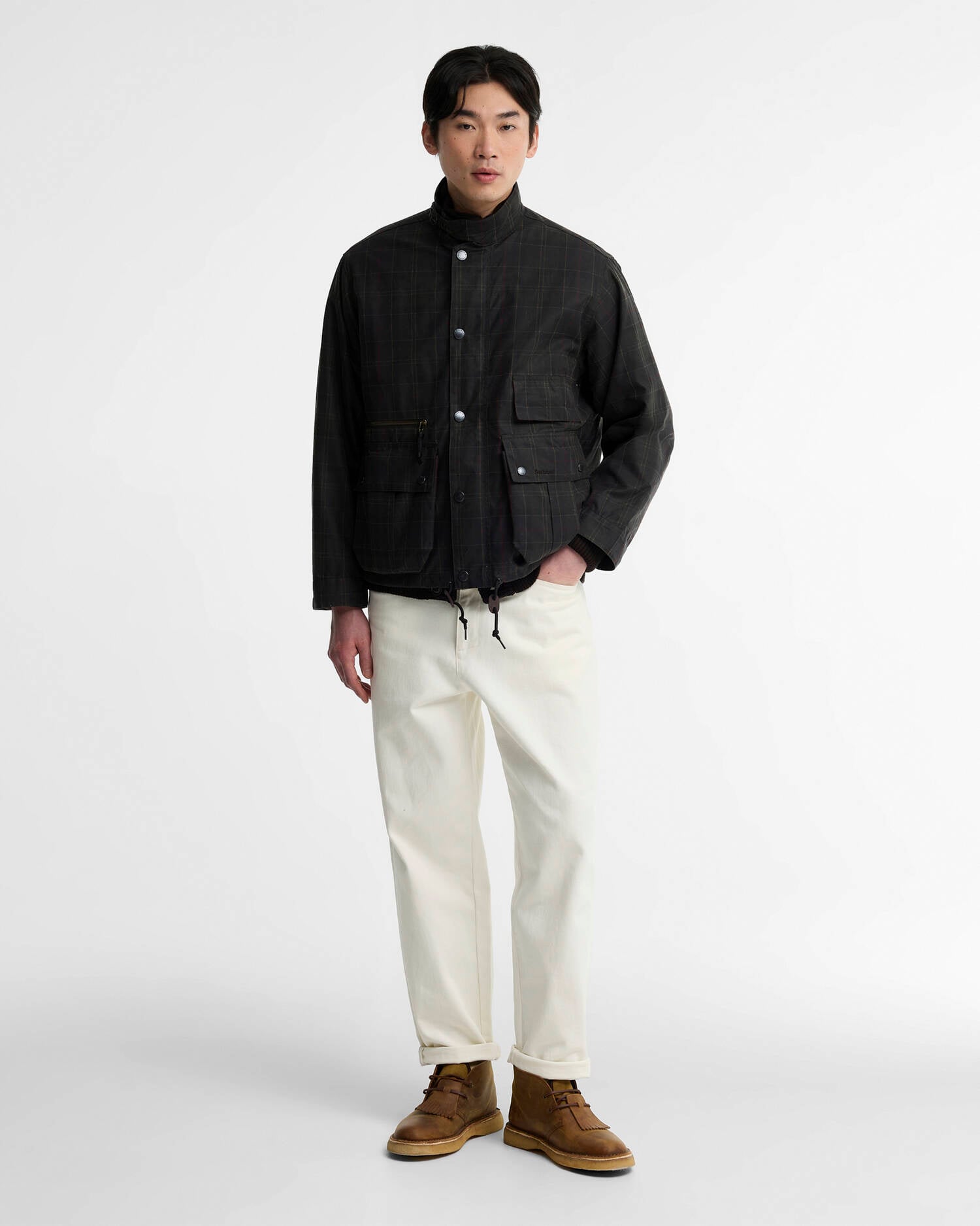 Barbour Wachsjacke Modified Tartan Ursula Classic Tartan image number 1