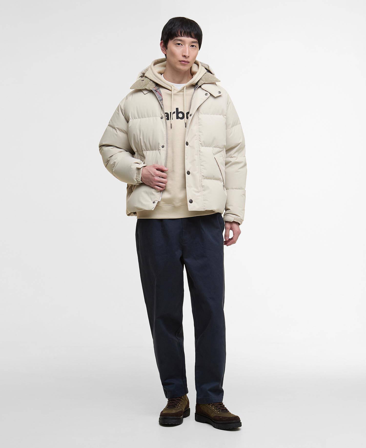Oversized Transport Puffer Jacket Mist image number 1