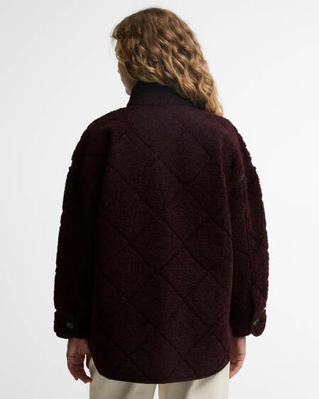 Maplewood Fleece Casual Jacket Fig/Ganache