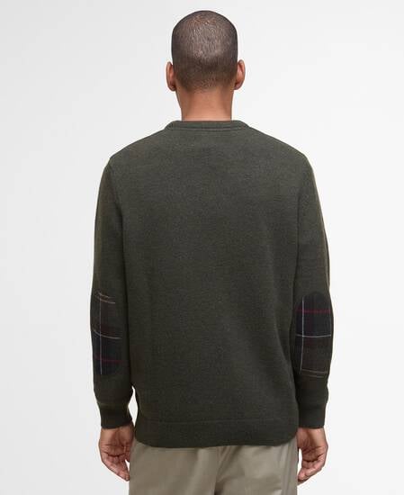 Holden Crew Neck Jumper Olive Marl