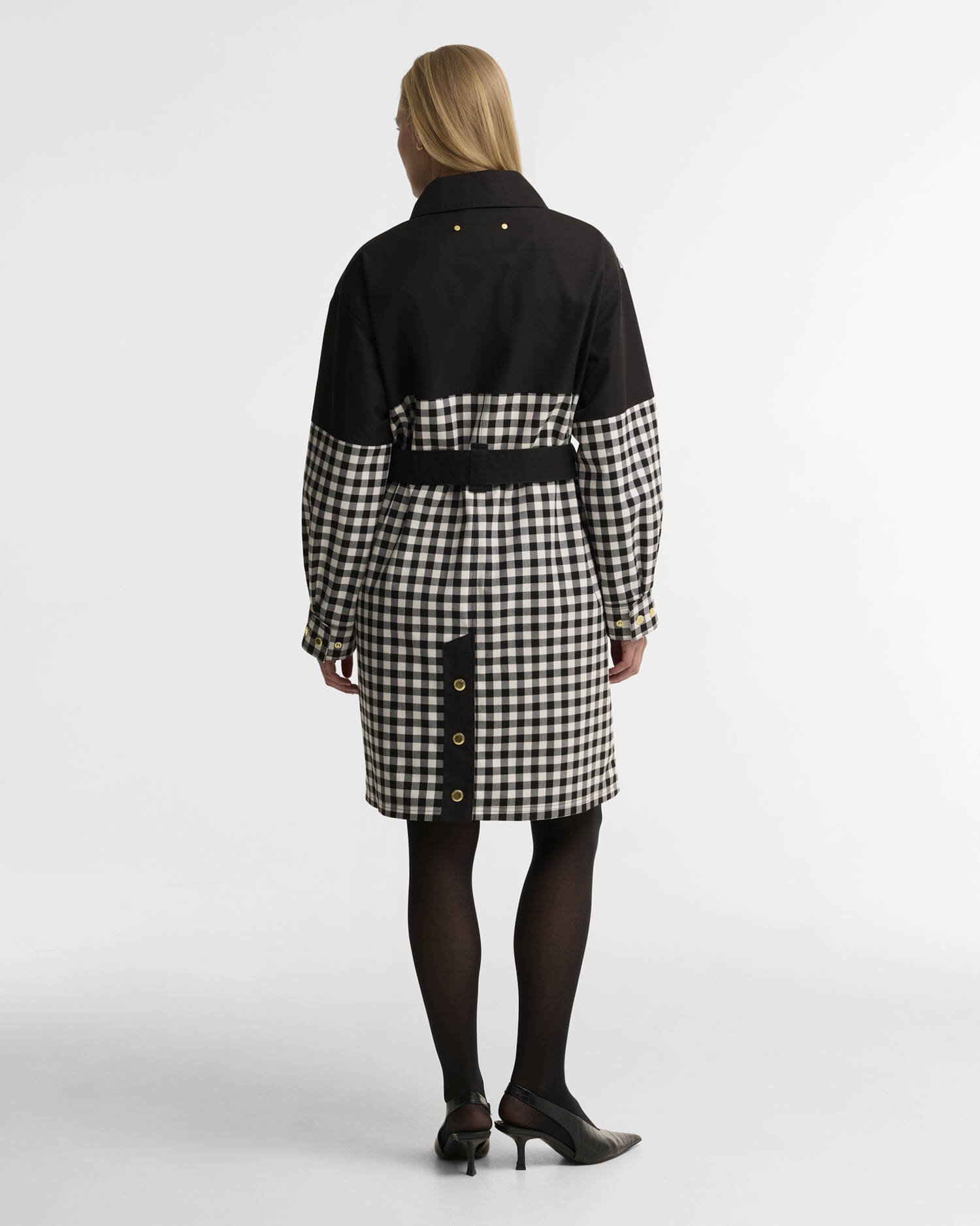 Jacke Gea Gingham Showerproof Northumberland Check/Black image number 2