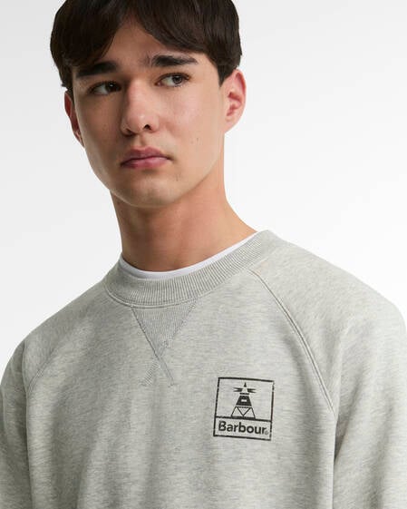 Transport Oversized Sweatshirt Grey Marl