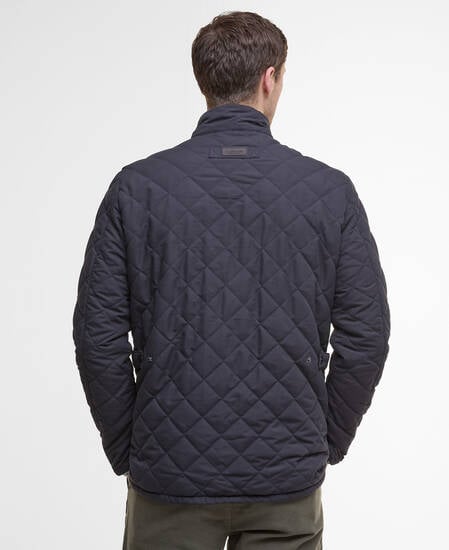 Shoverler Quilted Jacket Classic Navy