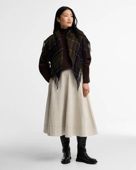 Kirklees Tartan Triangular Scarf Classic Tartan