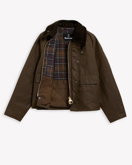 Spey Slim Waxed Jacket Beech