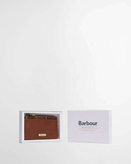 Portacarte in pelle Alder Brown/Classic