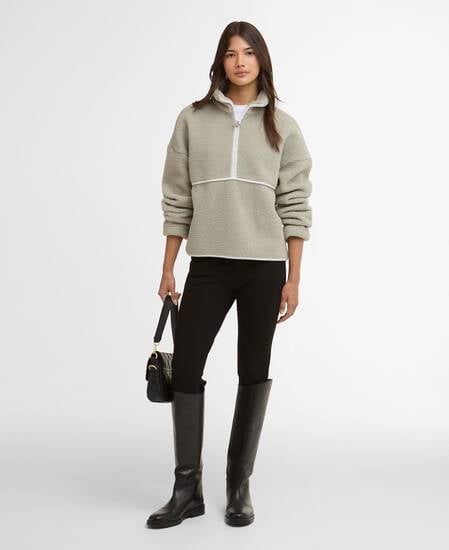 Fleecepullover Tara Glacier Grey