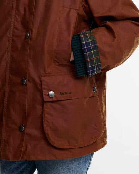 Paul Smith Loves Barbour Damen Wachsjacke Beaufort Russet/Classic/Muted