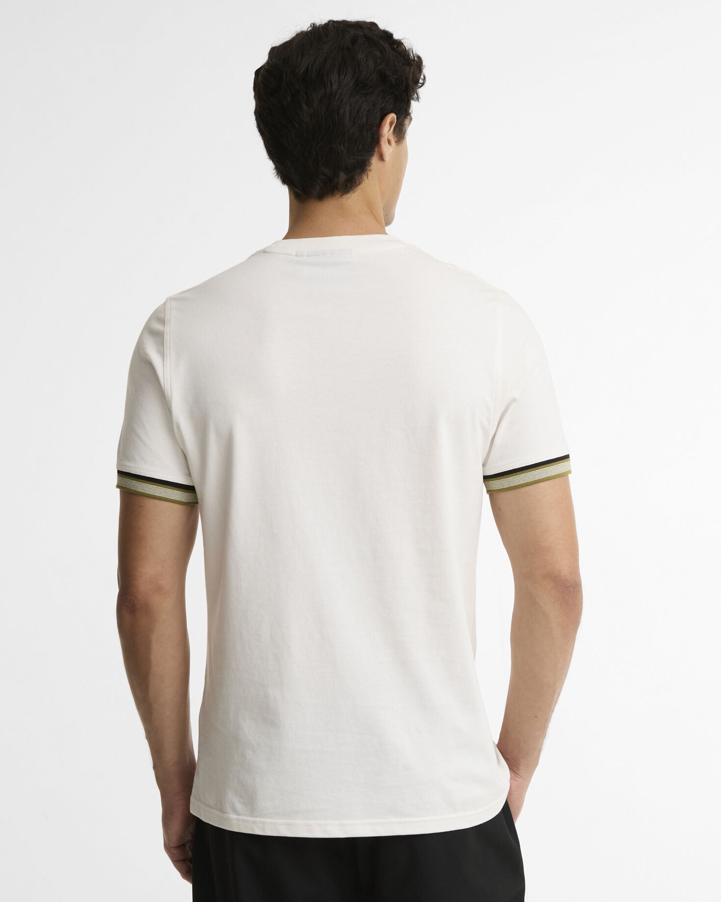Newport Tipped T-Shirt Whisper White
