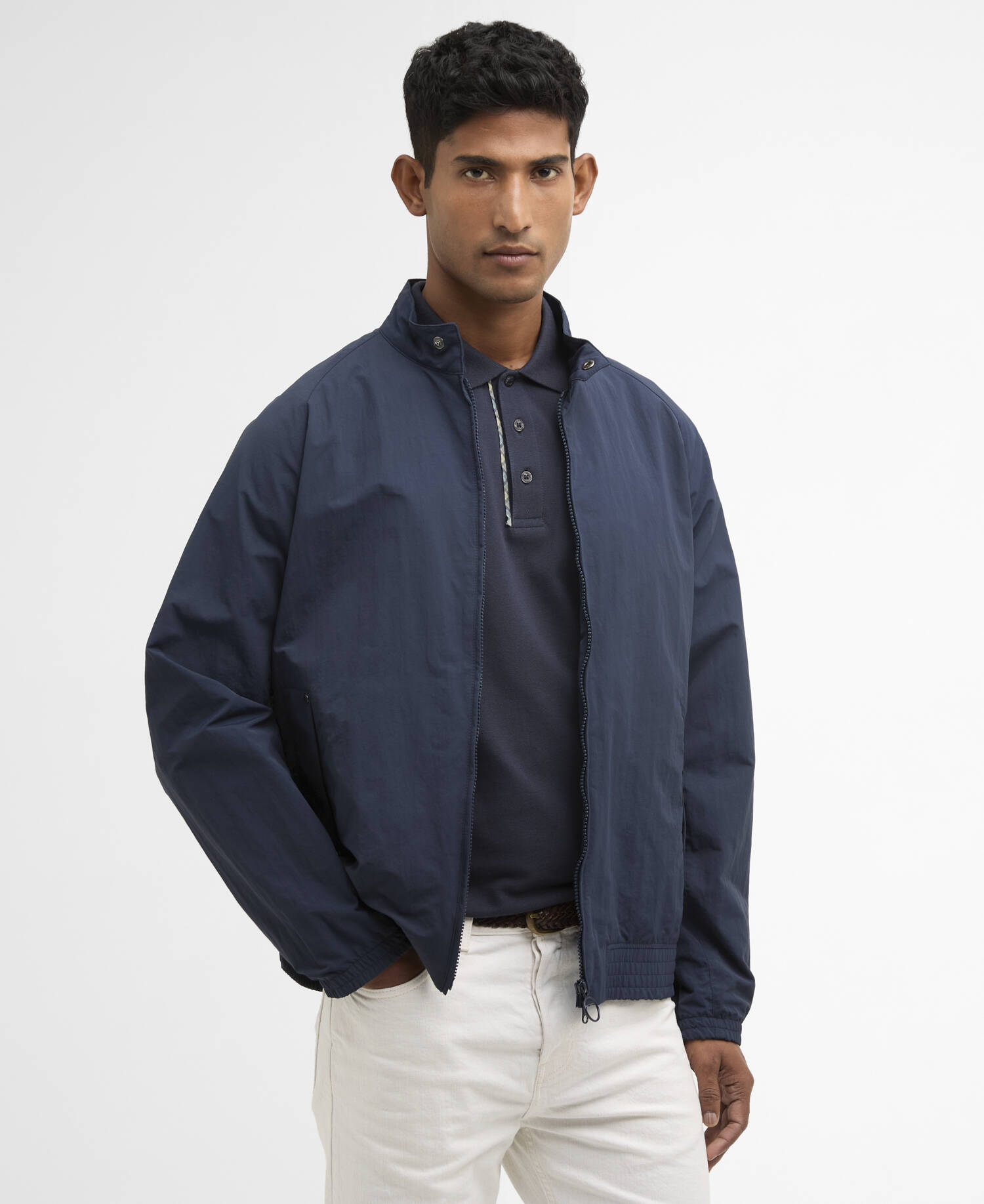 Jacke Summer Royston Showerproof Navy/Highland Loch image number 0
