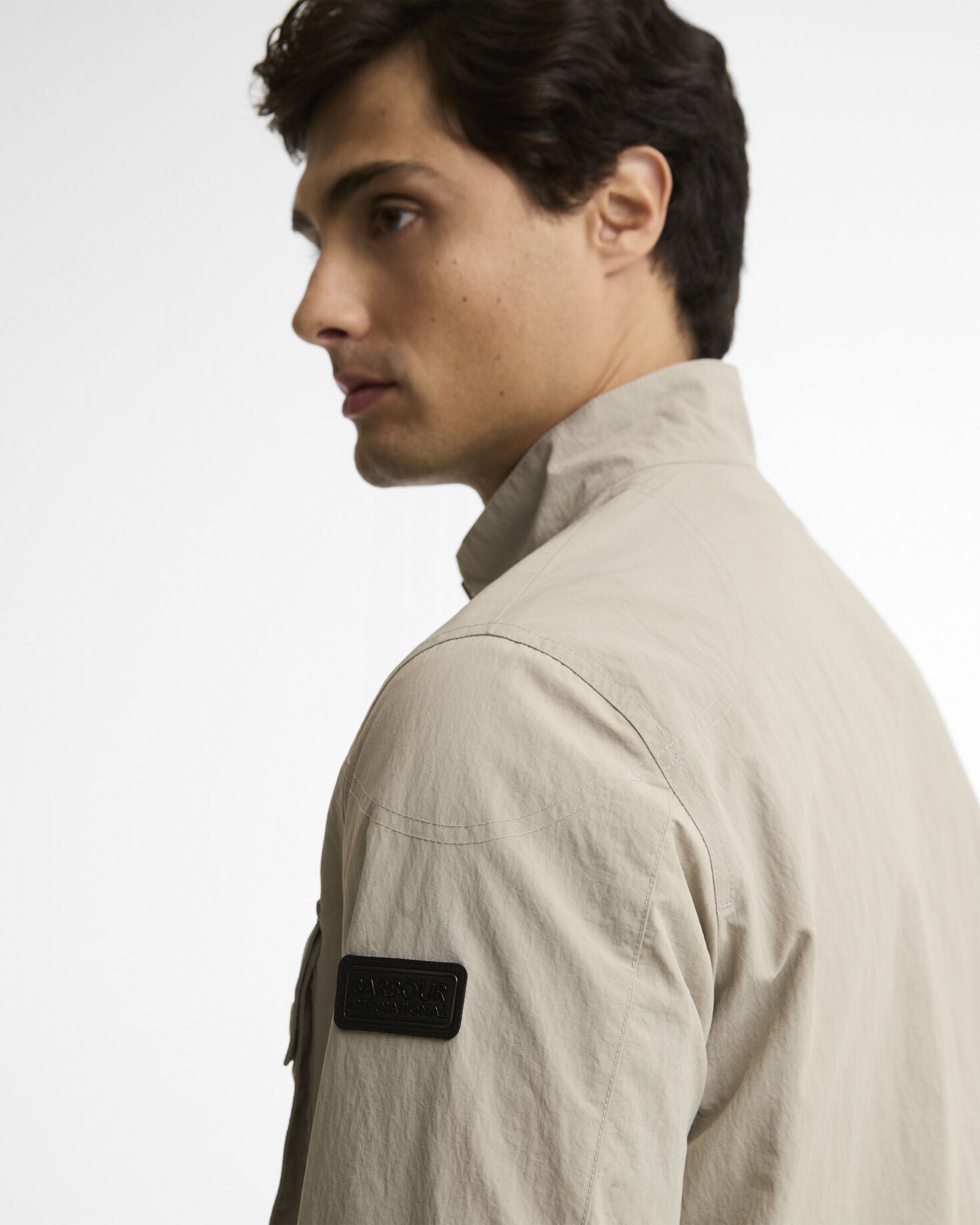 Course Showerproof Jacket Concrete