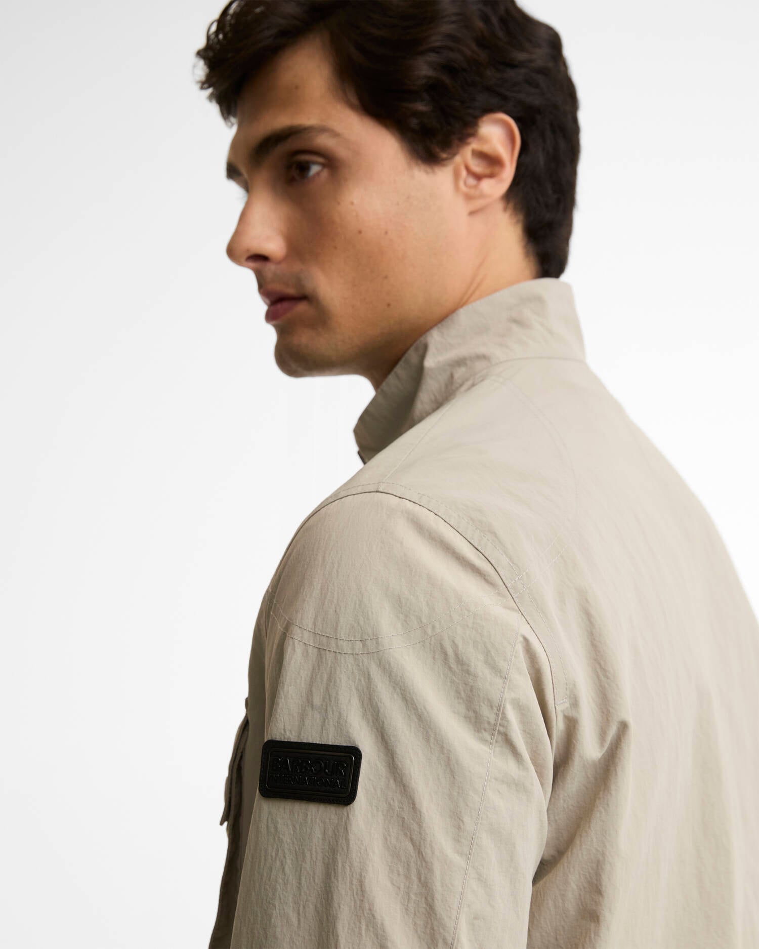 Course Showerproof Jacket Concrete image number 3