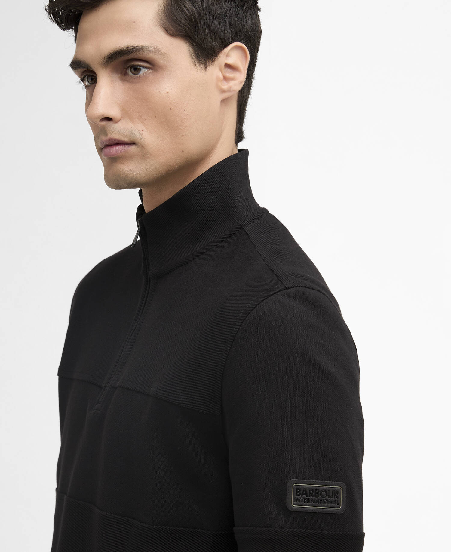 Kaspian Quarter-Zip Sweatshirt Black image number 3