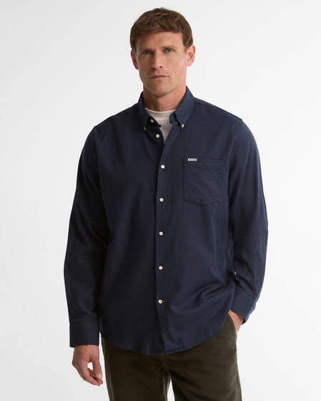 Camicia Sparrowhill a maniche lunghe con vestibilit&agrave; regular Navy