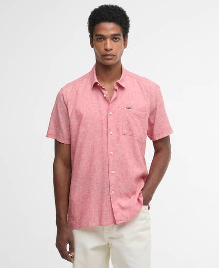 Nelson Regular Short-Sleeved Shirt Red