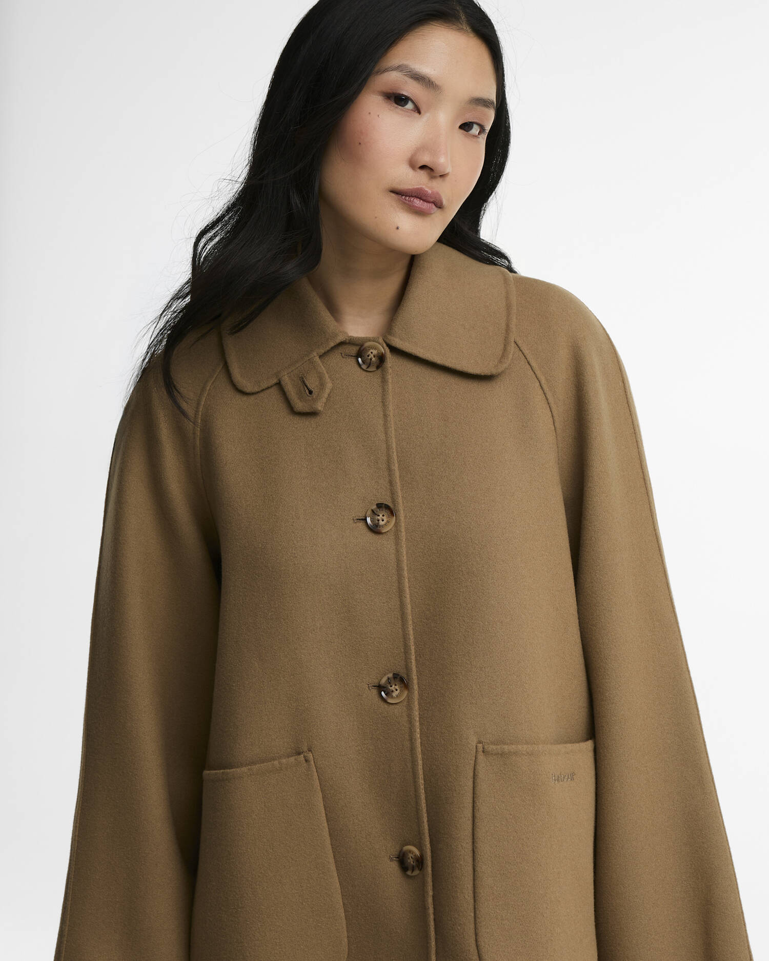 Cappotto in lana Aggy Warm Trench image number 5