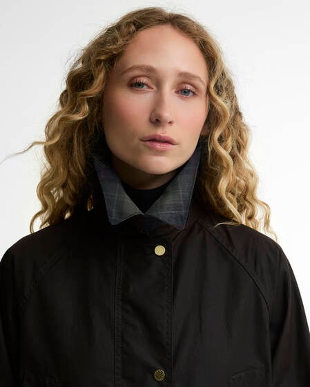 Agatha Waxed Jacket Rustic/Shadow Classic