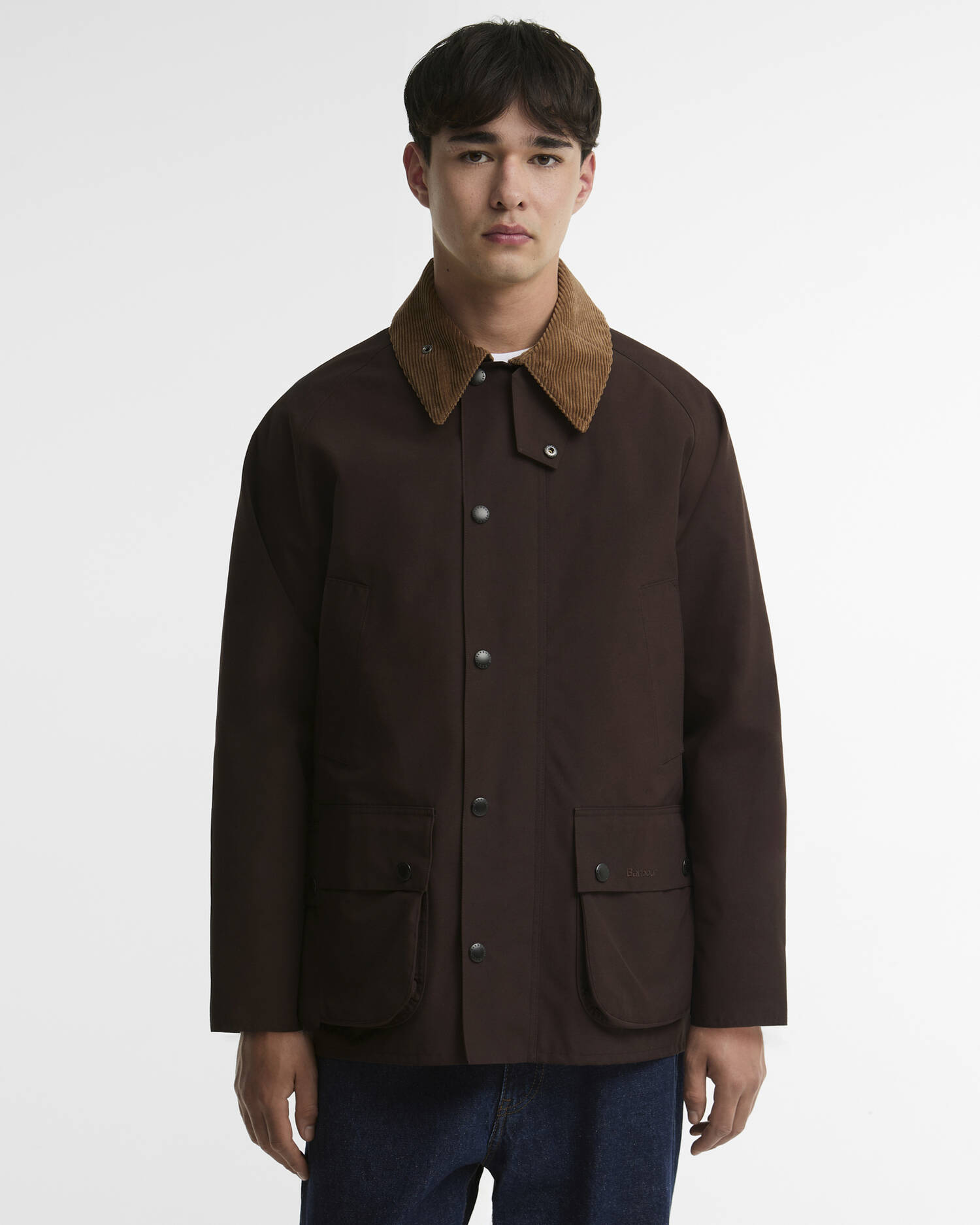 Classic Bedale Showerproof Jacket Dark Brown image number 0