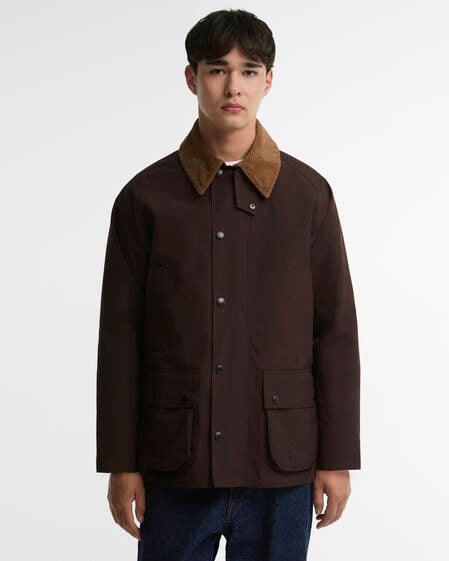 Classic Bedale Showerproof Jacket Dark Brown