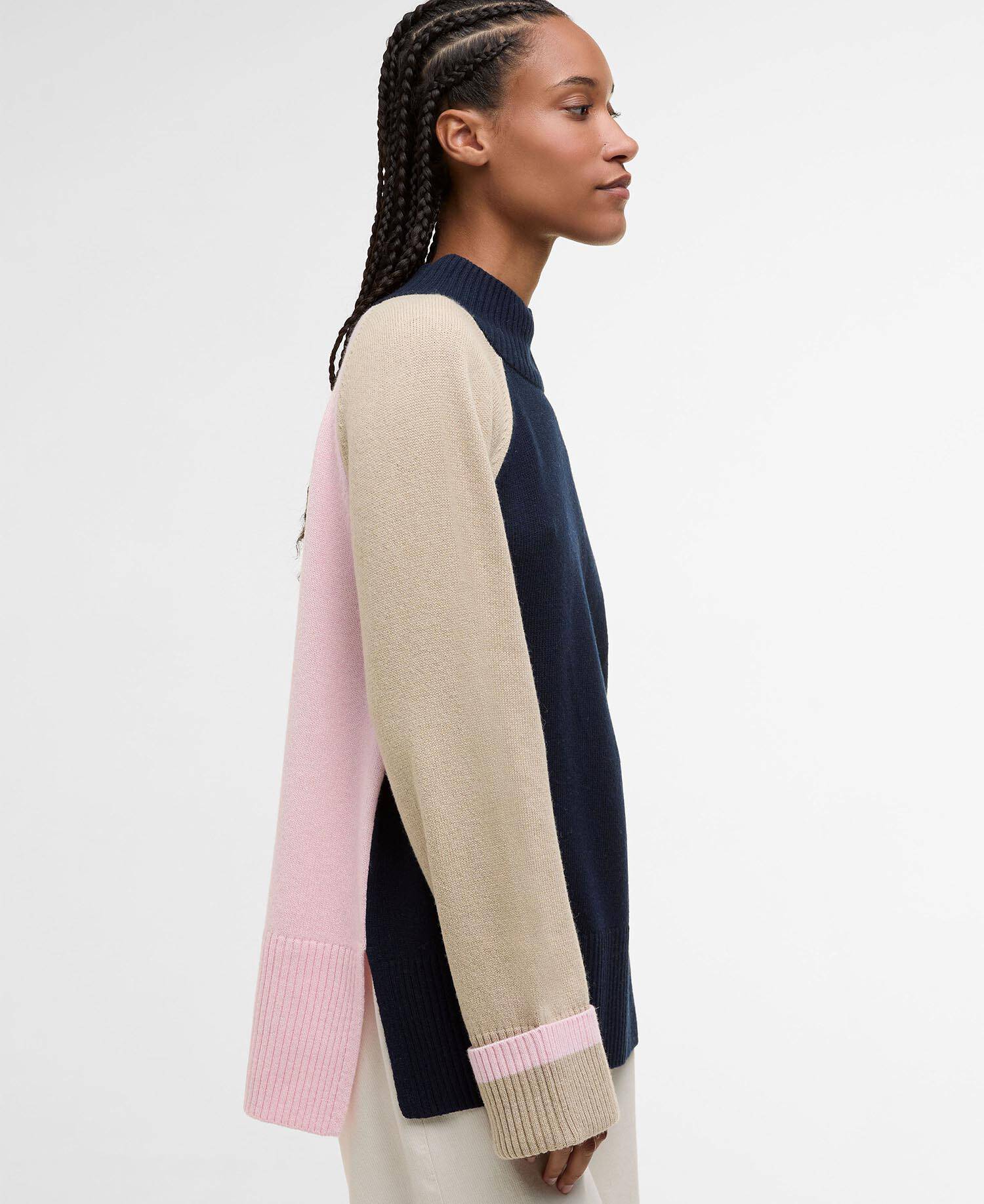 Rollkragenpullover Wren Honey/Cherry Blossom image number 3