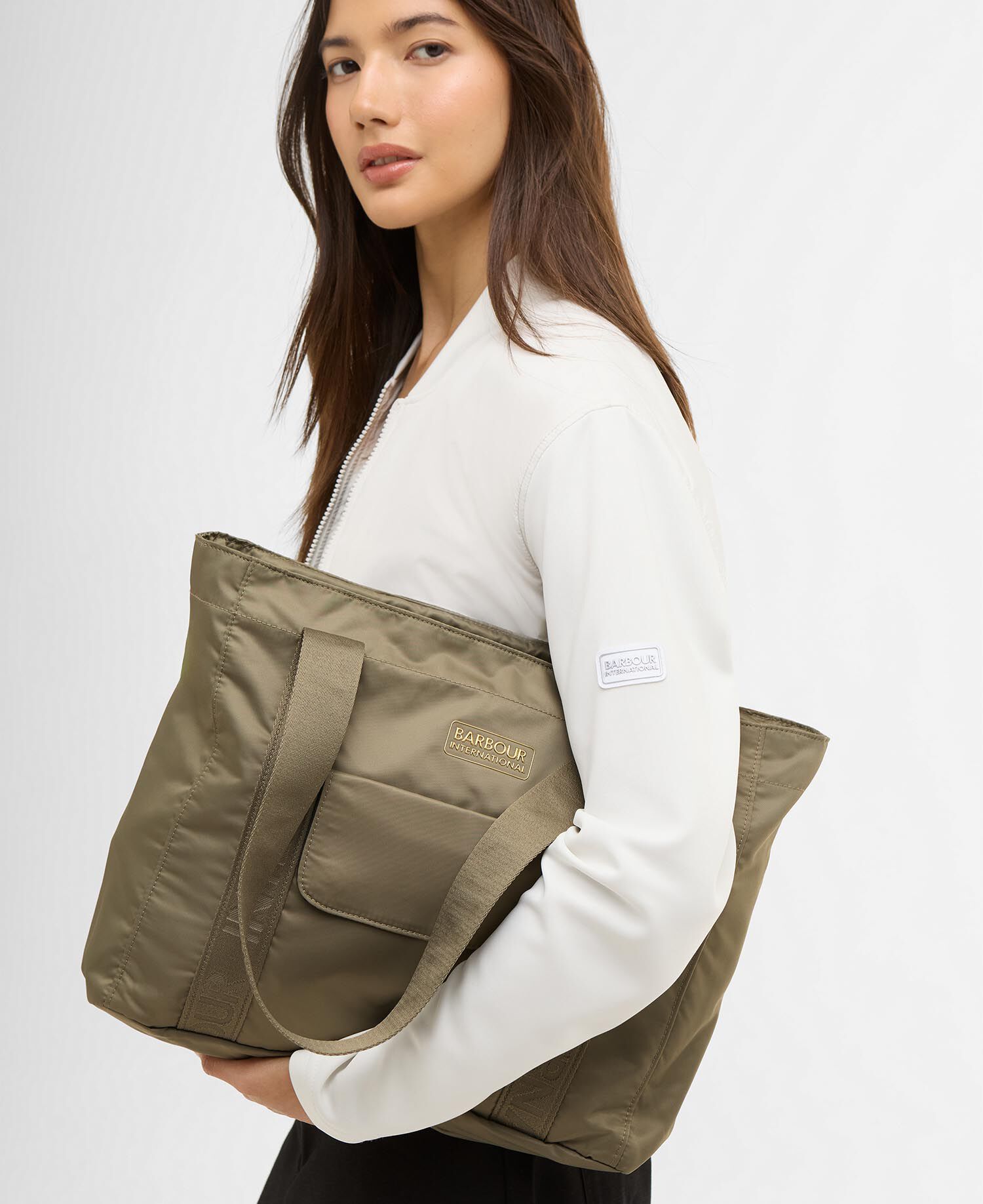 Qualify Tote Bag Dusky Khaki