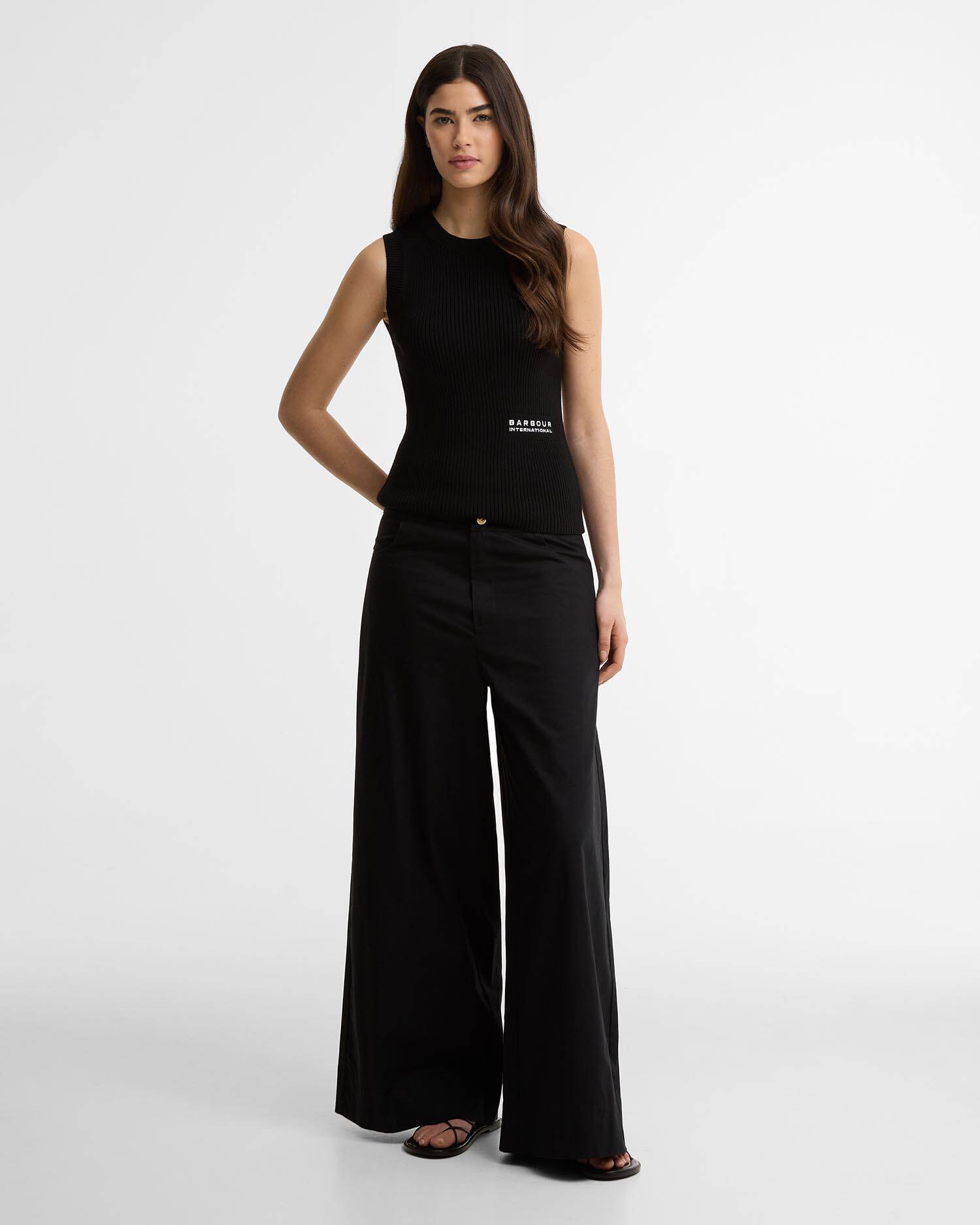 Gilet in maglia Nova Black image number 1