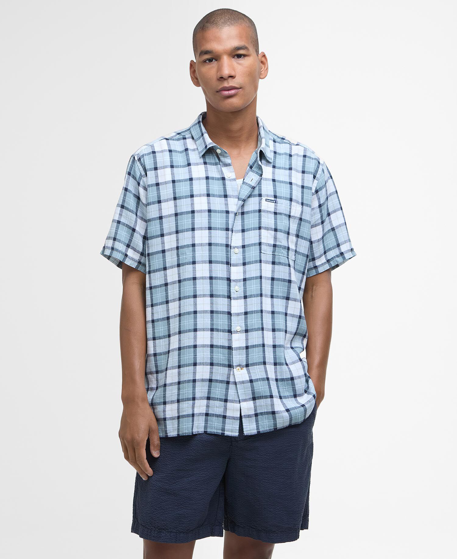 Midfield Tartan Regular Short-Sleeved Shirt Northshore Tartan