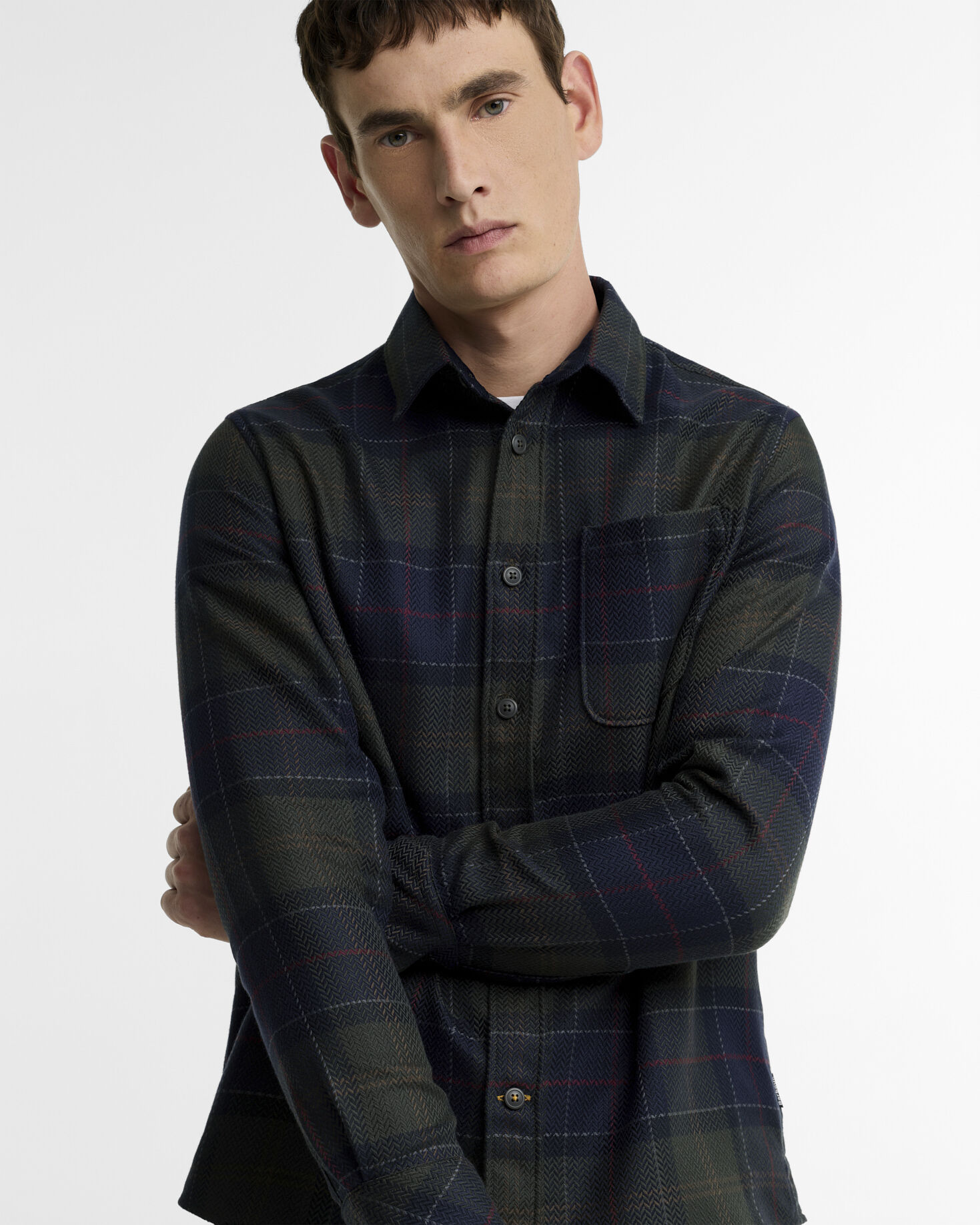 Barbour Hemd Fergus Tartan Relaxed Fit Shadow Classic Tartan