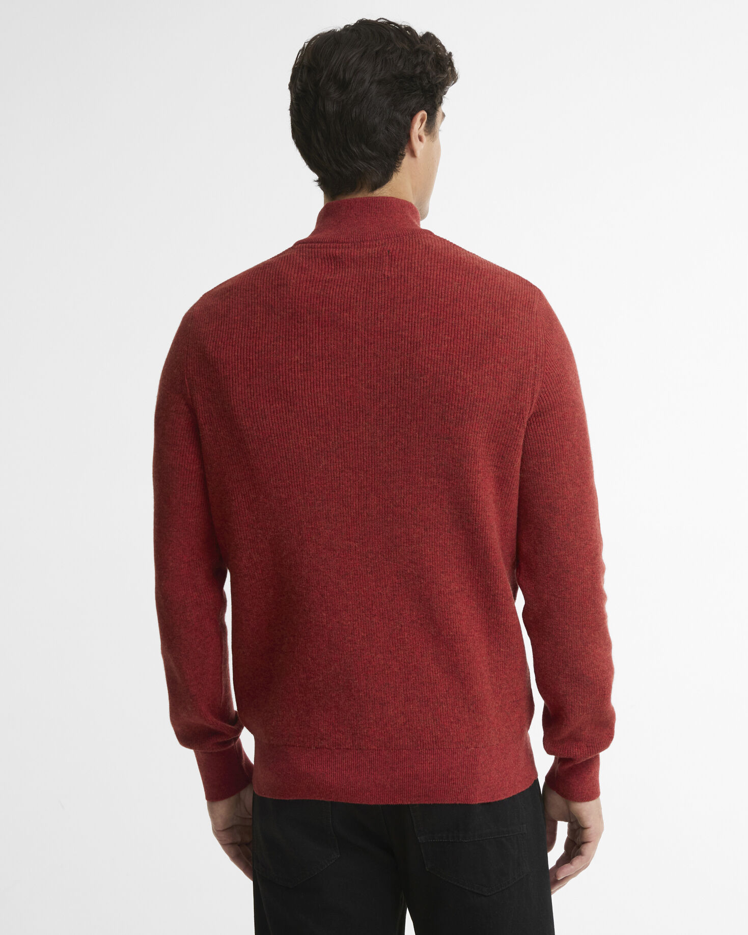 Crawley Quarter-Zip Jumper Fire Whirl