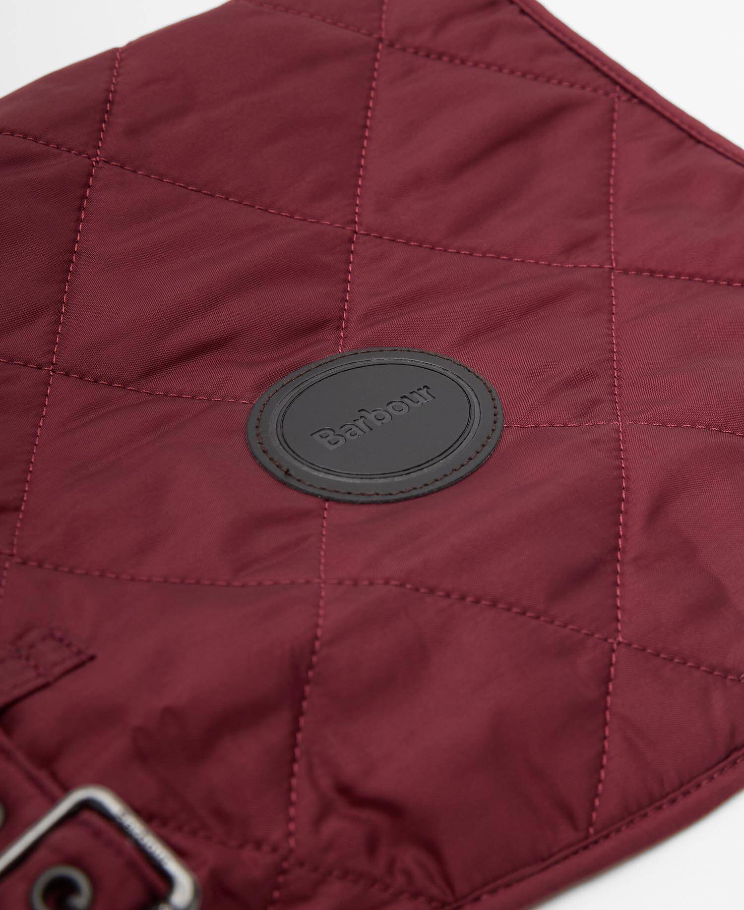 Quilted Dog Coat Rosewood image number 3