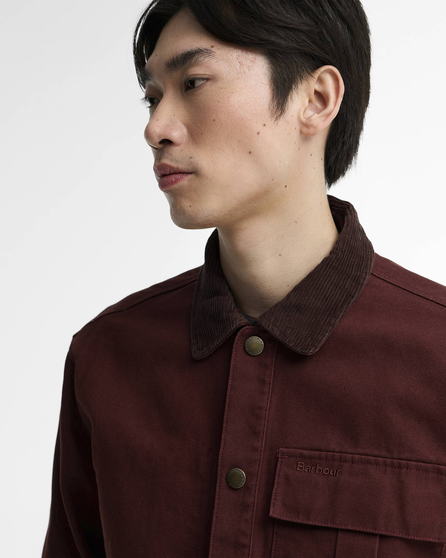 Ursula Oversized Overshirt Chesnut image number 3