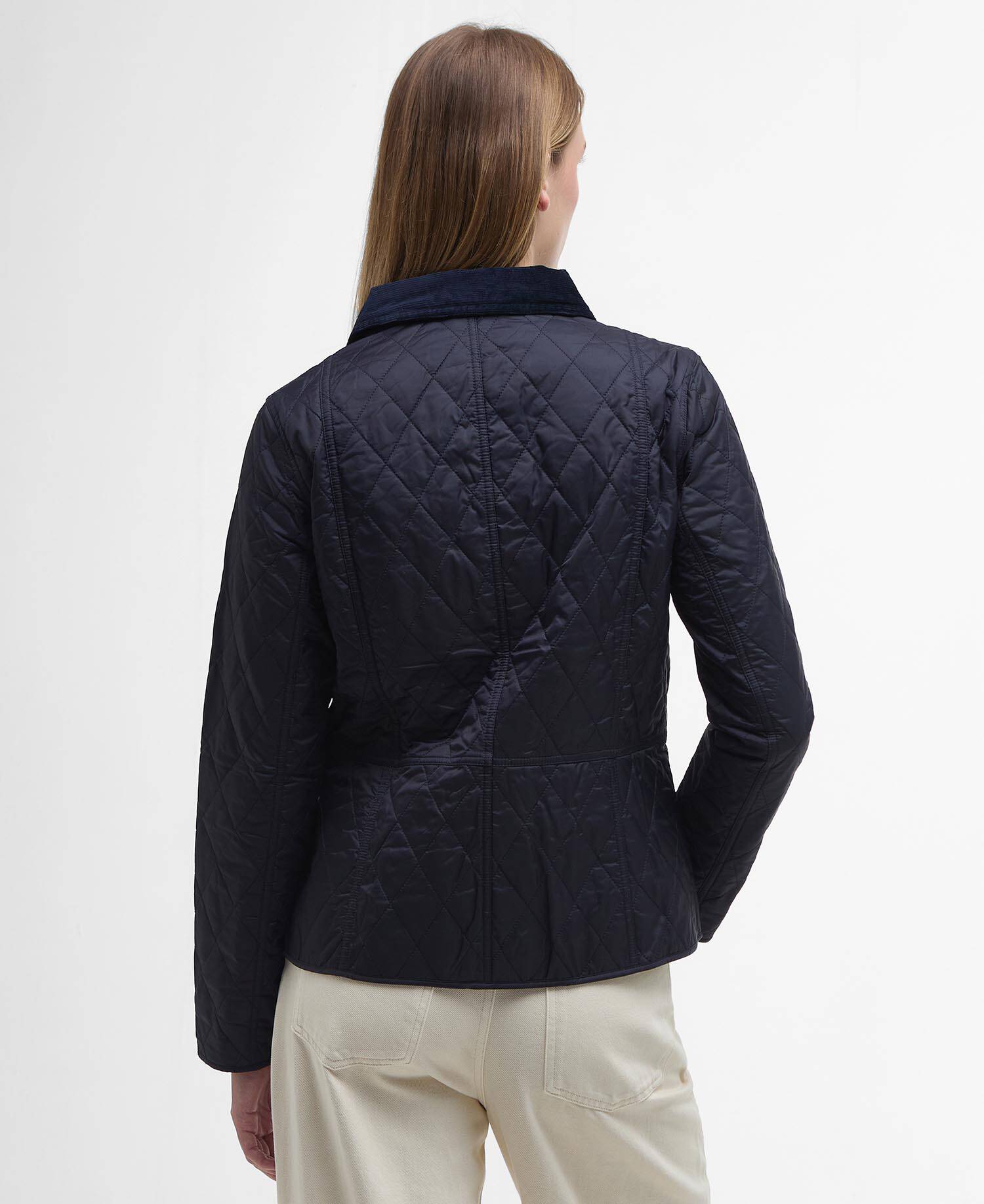 Summer Liddesdale Quilt Jacket Navy-Pearl image number 2